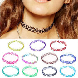 12-pack Choker Necklace / Halsband - One size multifärg one size