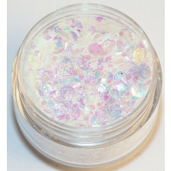 Nail glitter - Mix - Rainbow delicious - 8ml - Glitter