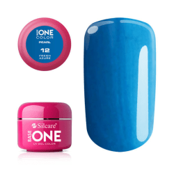 Base one - Pearl - Fresh azure 5g UV-gel Blå