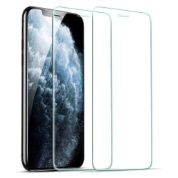 2 stk Hærdet glas iPhone X / XS / 11 PRO - Skærmbeskyttelse Transparent