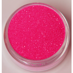 Negleglitter - Finkornet - Gelérosa - 8ml - Glitter Pink
