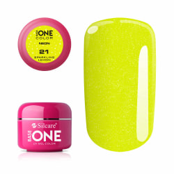 Base one - Neon - Søt magenta 5g UV-gel Yellow