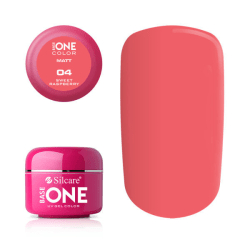 Base one - Matt - Sweet raspberry 5g UV-gel Röd