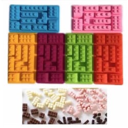 Is/Chokolade/Geléform - LEGO - Klodser Byggeklodser Robot Multicolor