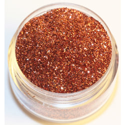 Negleglitter - Finkornet - Rosé kobber - 8ml - Glitter Copper