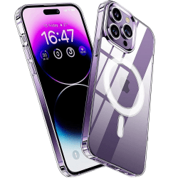 iPhone 14 Pro - Silikondeksel - Magsafe Transparent Iphone 14 Pro