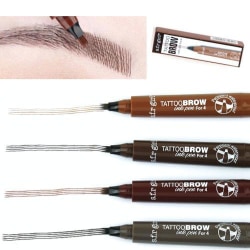 Øjenbryn pen - øjenbryn tatovering - mikro pen toning Light brown