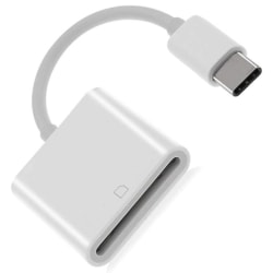 USB-C till SD Kortläsare iPhone Vit - SD Card Reader 1-Pack