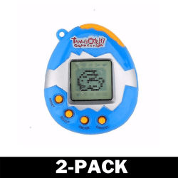 Tamagotchi - Retro Elektroniskt Husdjur - Blå 2-Pack
