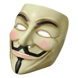 V for Vendetta Mask - Guy Fawkes Halloween 1-Pack