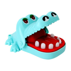 Hungrig Krokodil Tandläkarspel Mini Blå