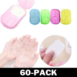 Portabel Tvål - Minimala och Smarta Tvållappar 60 Pack