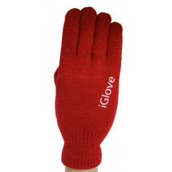 iGloves - Touchvantar / Touchhandskar Röd 1-Pack