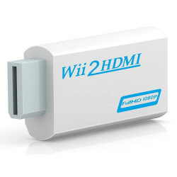 Wii till HDMI-adapter, 1080p Full-HD Nintendo 1-Pack