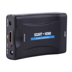 Scart till HDMI Omvandlare Adapter 1080p 1-Pack