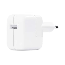 Snabb Väggladdare USB QC PD 10W Adapter iPad / iPhone Vit 1-Pack