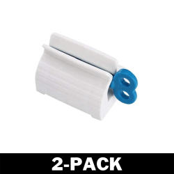 Tandkrämshållare / Tubpress - Pressa ut det sista Blå 2-Pack
