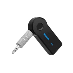 Bluetooth AUX 3,5mm Adapter med Mikrofon 1-Pack