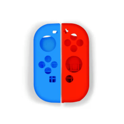 Silikonskydd till Nintendo Switch Joy Cons - Röd/Blå 1-Pack