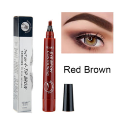 Lyxig Ögonbrynspenna i Flera Nyanser - #3 Red Brown
