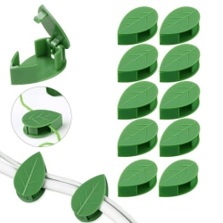 Självhäftande Växthållare - Smarta Väggklämmor Grön 10 st