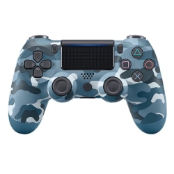 Trådlös handkontroll för PlayStation Dualshock 4 PS4 PS3 Blue Camouflage