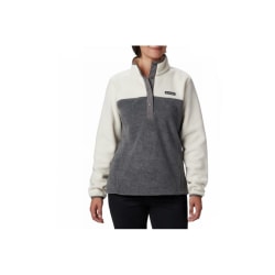 Sweatshirts Columbia Benton Springs 12 Snap Pullover Vit,Gråa 170 - 170 cm/L