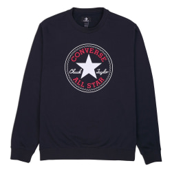Sweatshirts Converse Goto All Star Patch Crew Svarta 178 - 182 cm/M
