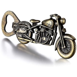Bronze Vintage Motorcykel Oplukker, Julegaver Strømpestoppere CMK