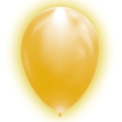LED Ballonger | Light Up Ballonger | Lysande Ballonger Guld
