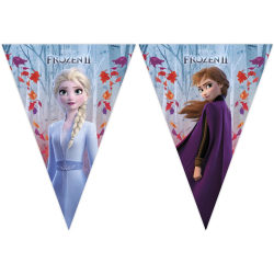 Disney Frozen 2 | Frost 2 Vimpel | Flagg -Girlang, Banner multifärg