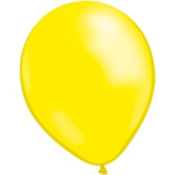 Ballonger Latex Student Fest Födelsedag Gul 25-Pack 30 cm Gul