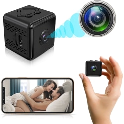 Mini spionkamera trådlös hd magnetisk spionkamera wifi inomhus