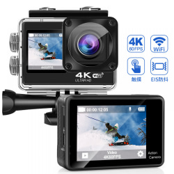 4K actionkamera med WiFi-fjärrkontroll Ultra HD Sports