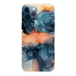 Mönstrat skal med marmor- iPhone 12 / 12 PRO multifärg
