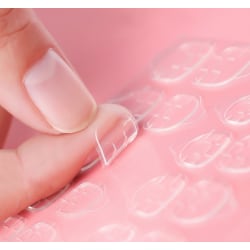 24 Dubbelsidig Nail Art tejp tånaglar händerna Manikyr verktyg transparent
