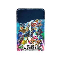 Super Smash Bros Självhäftande Korthållare För Mobiltelefon multifärg one size