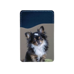 Långhårig Chihuahua Självhäftande Korthållare För Mobiltelefon multifärg one size