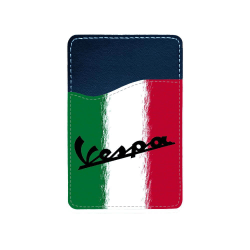 Vespa Svart Logo Universal Mobil korthållare multifärg