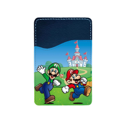 Mario och Luigi Självhäftande Korthållare För Mobiltelefon multifärg one size