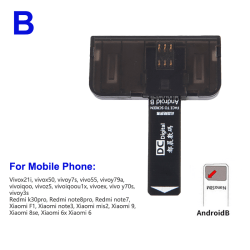 SIM-kortadapter SIM-kortläsare Mini SIM Nano för Android-telefon B