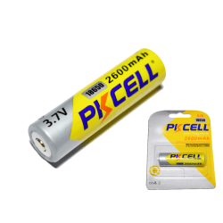 18650 2600mAh Li-ion laddningsbart batteri bra kapacitet multifärg