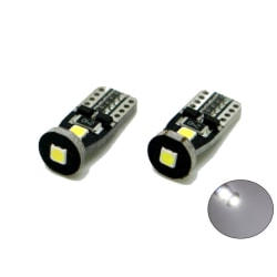 T10 w5w 6000k Led lampor Canbus m. 3st 3030SMD chip 2-pack