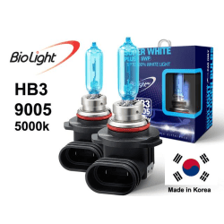 Biolight Hb3 9005 5000k halogen 60w superwhite premium lampor Vit