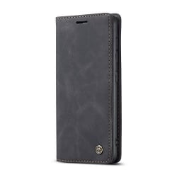 CaseMe 0013 plånbok Läderfodral  för Samsung  note 20 ultra svar Svart