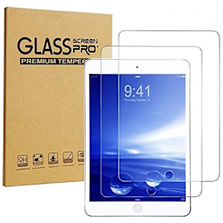 [2-pack] iPad Air / Air 2 / Pro / Ny iPad 9.7 skärmskydd|2,5D