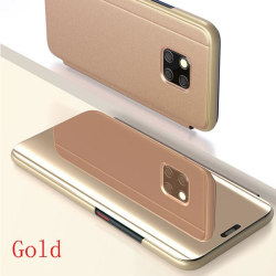 Flipcase för Samsung A40|guld guld