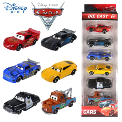 6ST/ Set Disney Pixar Cars 3 Toy 1:55 Diecast Vehicle Metal