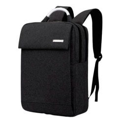 Ergonomisk ryggsäck för laptop, svart, 15.6 tum
