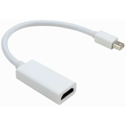 mini DisplayPort-HDMI-sovitin äänellä (valkoinen)